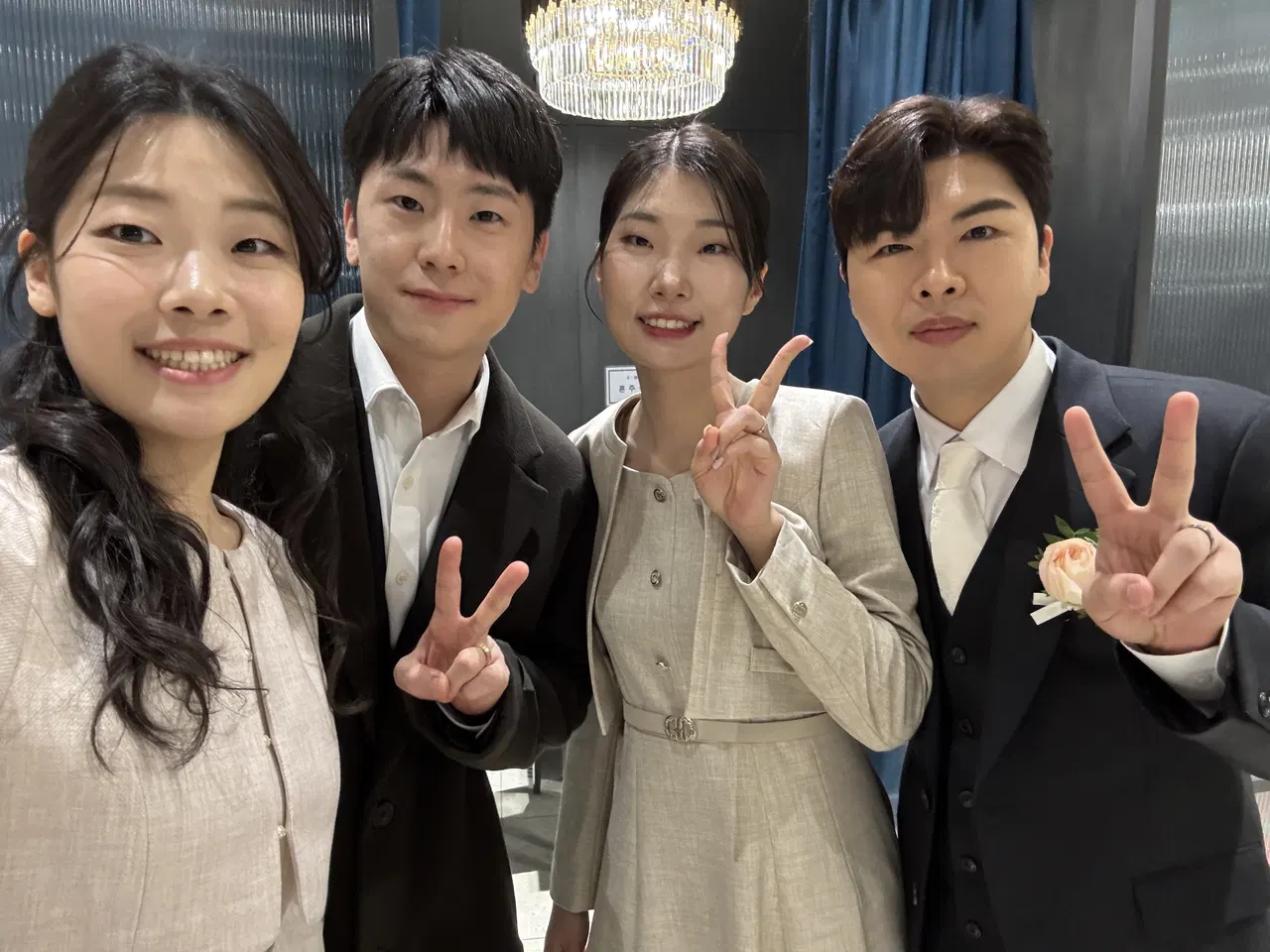 2026.03.14 언니 결혼식 대표 사진